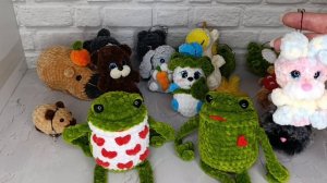 Немного о ярмарке. Оптовый заказ вязаных брелоков.