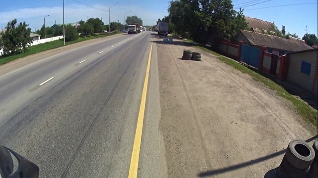 №270. Вело-этап: по трассе М4 "Дон" в Миллерово при 40 градусах, 25 июня.