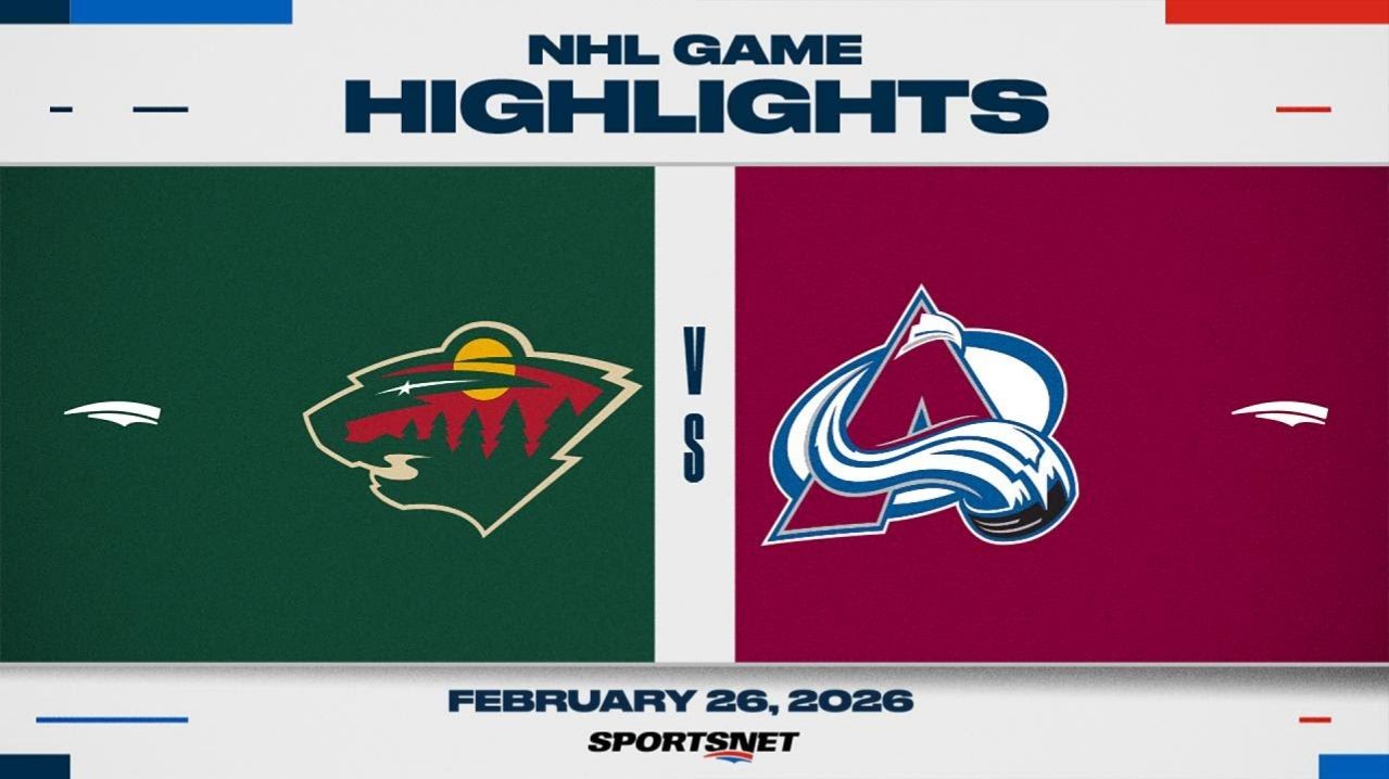 NHL Highlights | Wild vs. Avalanche - February 26, 2026 смотреть онлайн