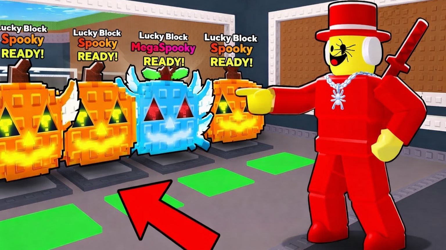 РАЗРАБОТЧИК SAMMY ПОДАРИЛ МНЕ СЕКРЕТНЫЕ SPOOKY LUCKY BLOCK СО ВСЕМИ МУТАЦИЯМИ STEAL A BRAINROT смотреть онлайн