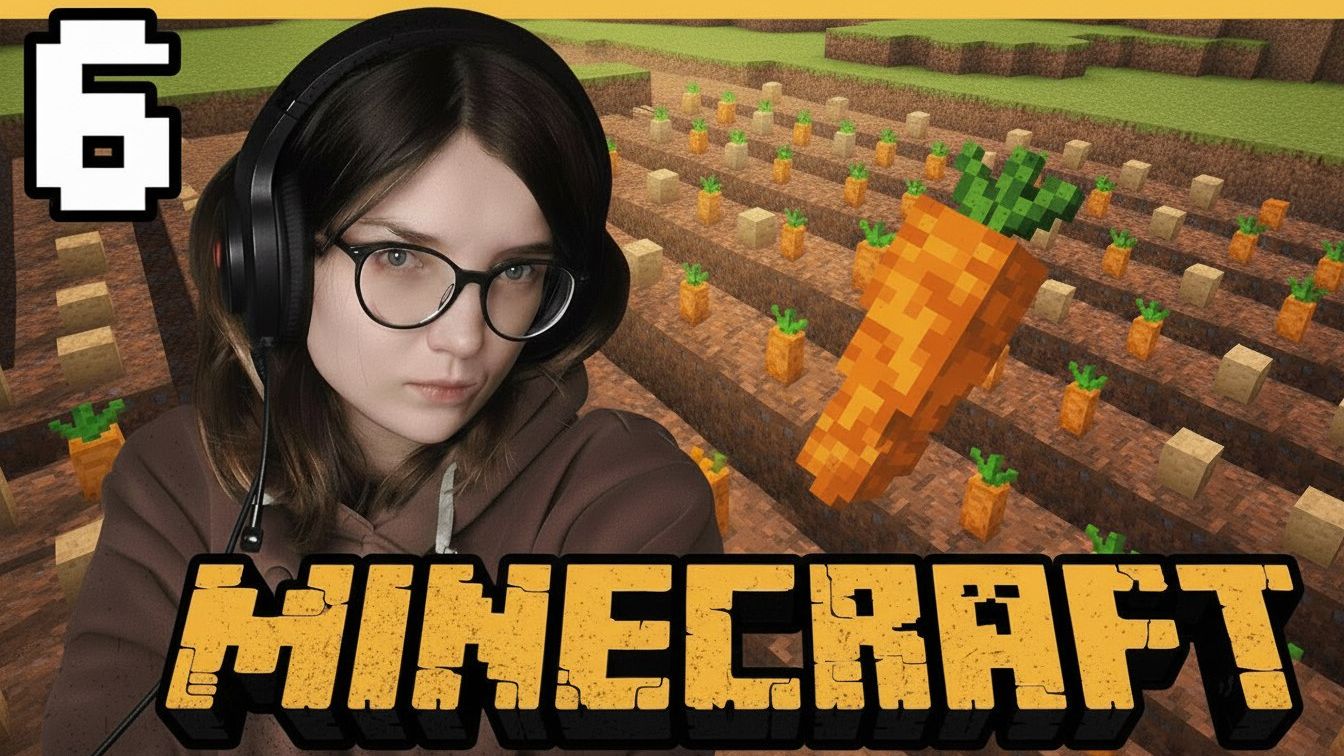 СТАЛА ФЕРМЕРОМ /6/ Minecraft