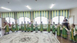 Фольклорный ансамбль"Забава" 1-2 кл. "Как на масленой неделе",масленичная.