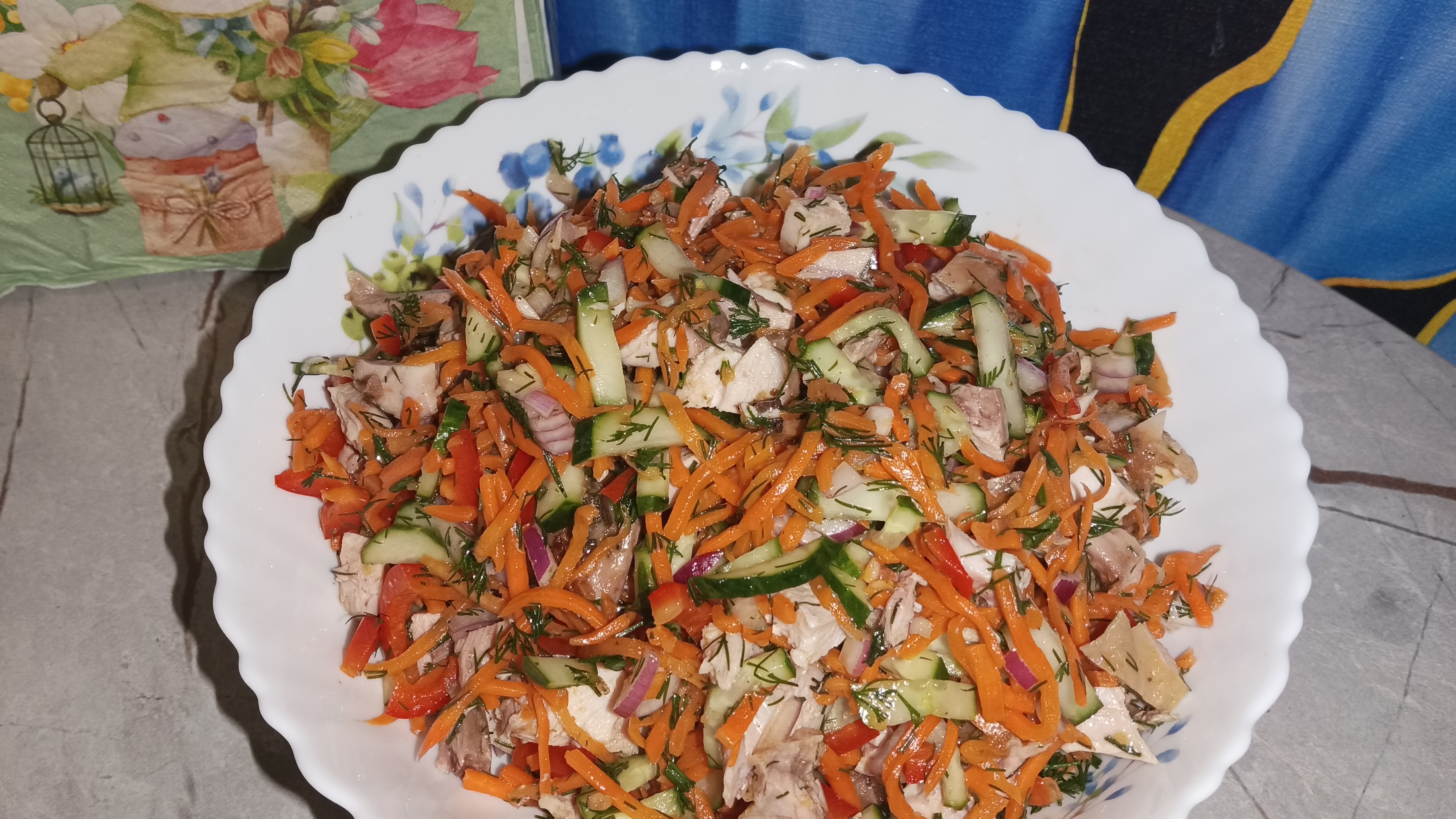 салат Взрыв вкуса