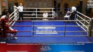 187 пф 70 кг Филимонов Никита Выборжанин Севастьянов Артём СШОР Красногв.р.