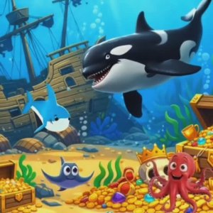 Акуленок и касатка