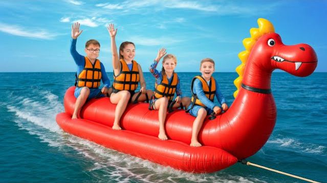 Диана и Рома — летние каникулы в отеле Ela Excellence Resort Belek смотреть онлайн