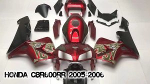 Honda CBR600RR 2005-2006 ||| мотопластик.рф