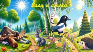 Заяц и сорока ВИДЕО СКАЗКА ДЛЯ ВСЕХ