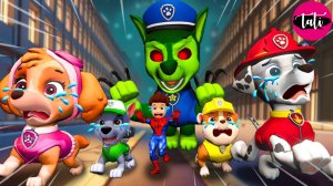 Щенячий патруль и Маршалл. Залипательное видео. Мультфильм для детей и малышей. Анимация 313