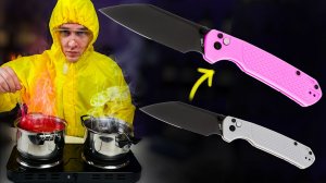 Обнови свой старый нож за копейки! — Красим G10, микарту и FRN