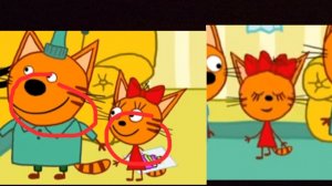 3 кота, 1 серия. ( музыкальная открытка ) все дополнительные грехи и ляпы