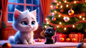 🎅😱 ПОЧЕМУ ПУШИСТИК ГРУСТИТ?! ЁЛКА НЕ СПАСЛА…