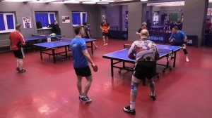 отбор Михайлов/Новиков (1491) - Гаврилов/Соколова (854) 22.02 настольный теннис Парный турнир СПб