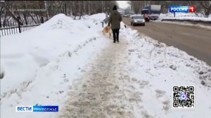 Нижегородцы жалуются на снежные завалы на улицах