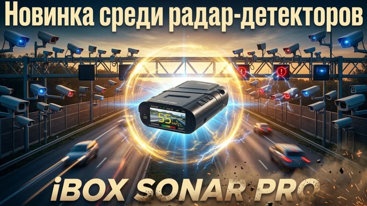 ЧТО ВНУТРИ КОРОБКИ??? НОВИНКА ГОДА!!! Радар-детектор IBOX SONAR PRO
