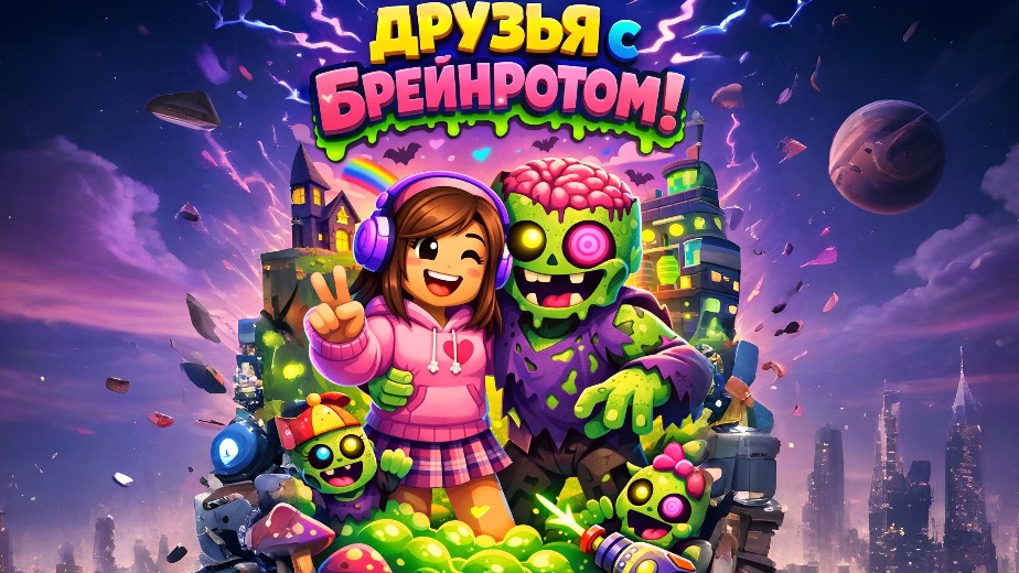 ПОДРУЖИЛИСЬ С БРЕЙНРОТОМ! смотреть онлайн