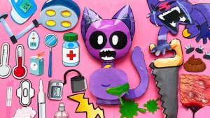 Sprunki CATNAP в Больнице !! Срочные 🚨 РОДЫ !!