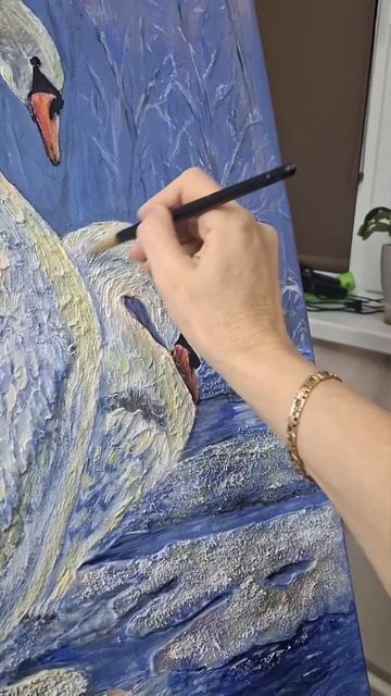 Крылья верности #art #картины #painting #творчество #современнаякартина