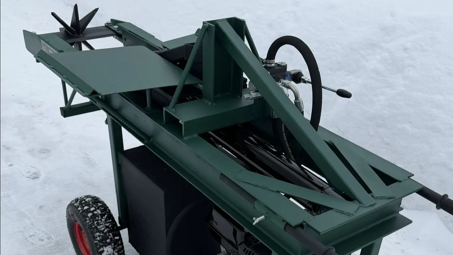 Дровокол гидравлический смотреть онлайн