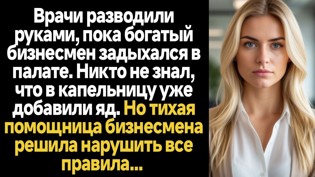 ИСТОРИИ ИЗ ЖИЗНИ/Врачи разводили руками, пока богатый бизнесмен задыхался в палате смотреть онлайн