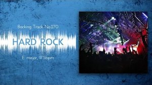 Melodious Hard Rock Heavy Metal Backing Track in E ｜ BT-270