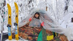 Лунная ночь и палатка