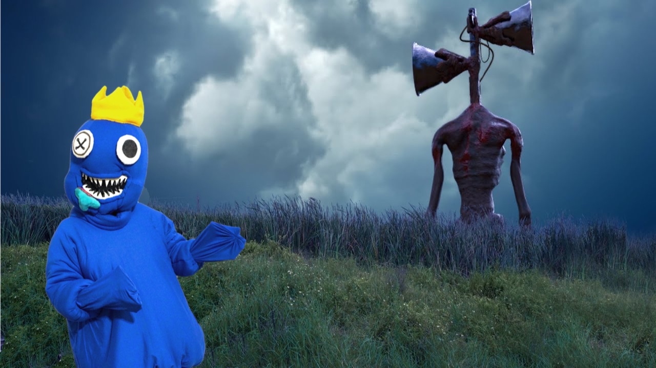 СИРЕНОГОЛОВЫЙ и РАДУЖНЫЕ ДРУЗЬЯ РОБЛОКС прячутся у нас дома смотреть онлайн