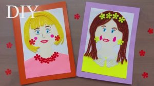 СУПЕР ОТКРЫТКА на 8 МАРТА своими руками