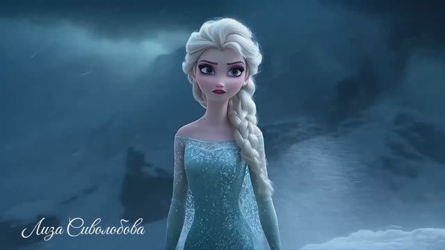 Эльза на песню Метелица. смотреть онлайн