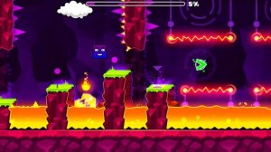 геймплей FINGER DASH в Geometry Dash Lite