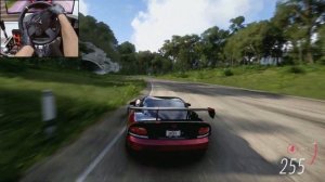 Dodge Viper SRT10 ACR: прокачанный монстр 🔥 Дрифт в Forza Horizon 5 с рулём 🏁