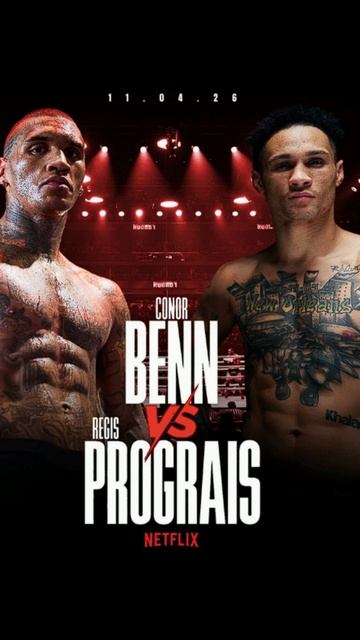 Бенн VS Прогрейс 11.04.2026 #shorts #конорбенн #реджиспрогрейс #беннпрогрейс #бокс