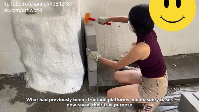 🛠️🌄Женщина превратила старую студию в роскошную пещеру всего за 35 дней: фантазия и преобразований