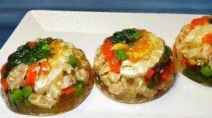 Банальная, но давно Забытая очень лёгкая и вкусная закуска !! Бриллиантовая курица !!!