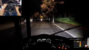 Ночной рейс в The Bus 🌙 Город в огнях за рулём 🚌