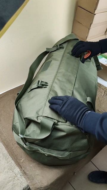 Баул рюкзак 100 л с плечевым ремнем