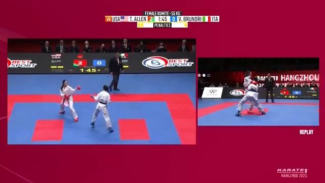 Кумите T. Allen (США) – V. Brundri (Италия)