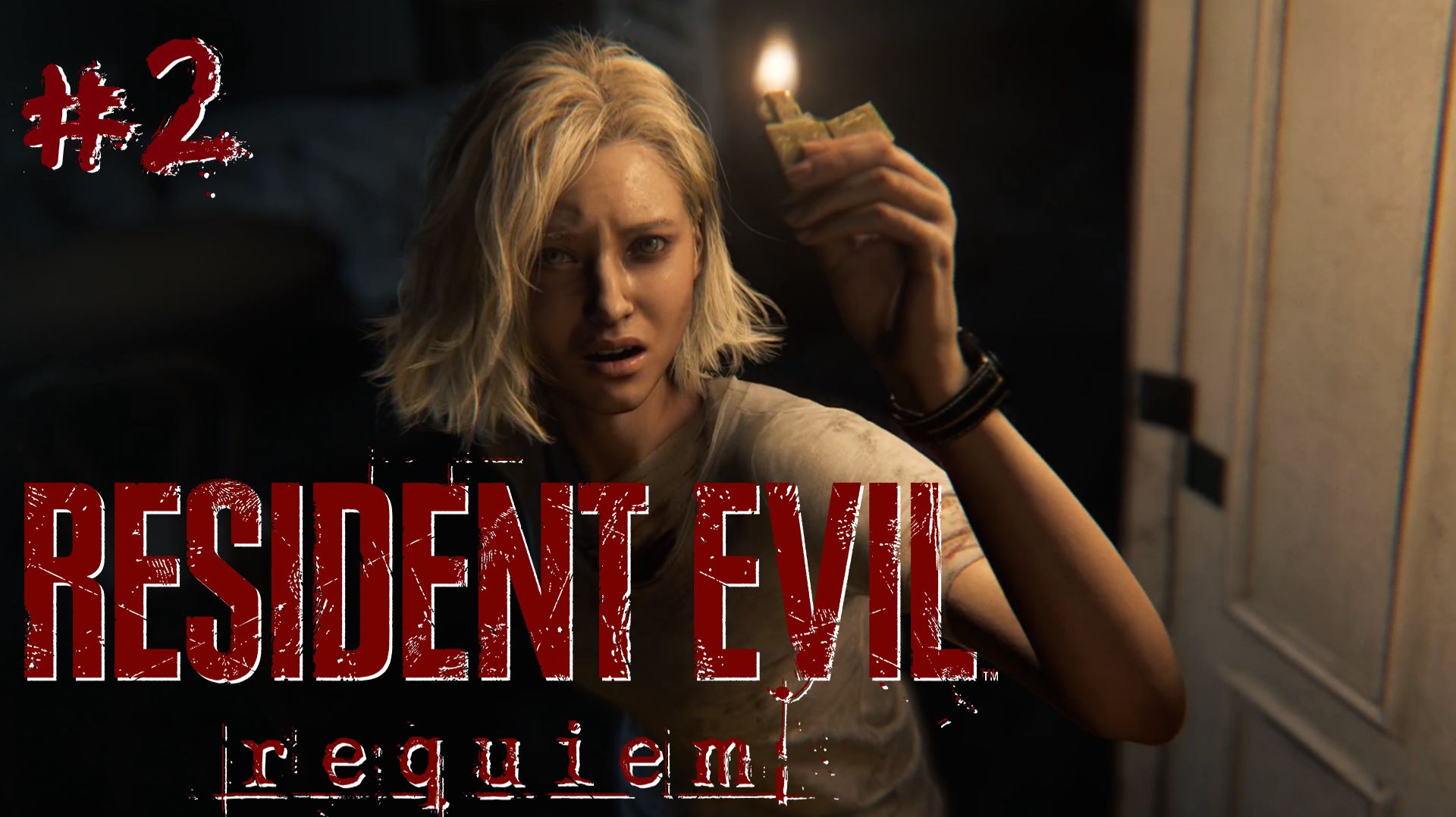 Resident Evil: Requiem #2 - Встреча с Леоном и западное крыло