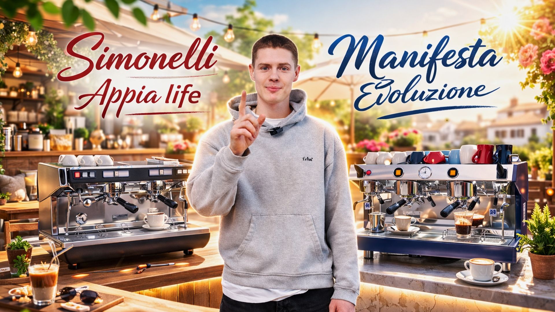 Nuova Simonelli Appia Life 2 GR S и Manifesta Evoluzione – ЛУЧШАЯ кофемашина для бизнеса в 2026?