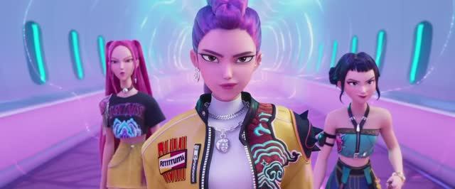 Кей-поп охотницы на демонов на русском K-Pop Demon Hunters Huntrix смотреть онлайн