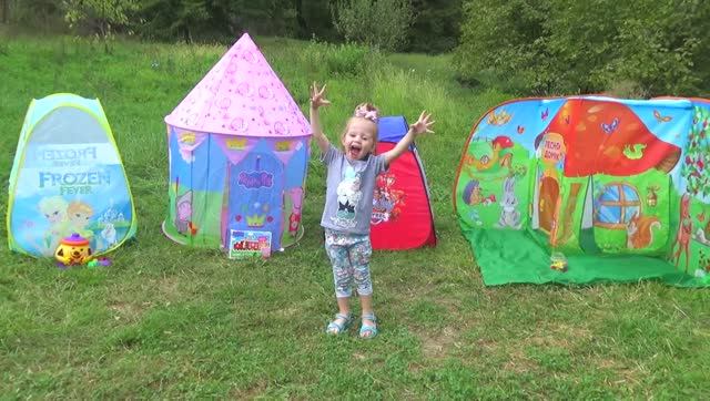 Настя отвечает на вопросы и получает призы смотреть онлайн