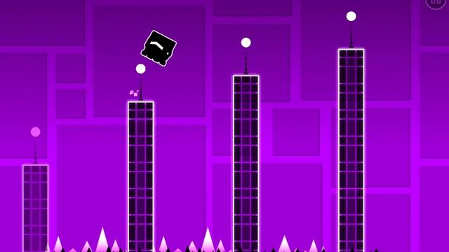 как пройти 1 уровень на три звёзды Geometry Like смотреть онлайн