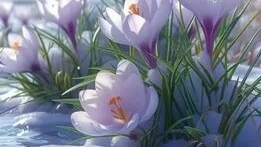 Доброе зимнее утро и последний день зимы. Шикарная музыкальная открытка.