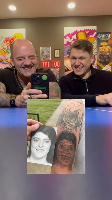 Это наше тату-шоу 😄 Называется оно «Синий Стол» 🙃