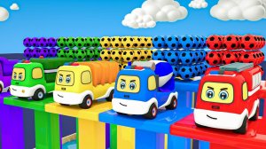 Старый Макдональд Песенка о малышке Акуле Учим формы и цвета с грузовиком-монстром Детские стишки