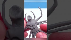 Лепим крылатого Мостра Демобэт ❤️ #strangerthings #clay #monster