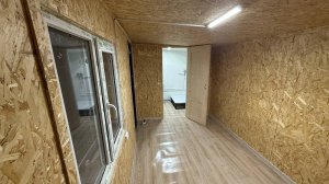 Бытовка жилая размер 6х2.4 с санузлом