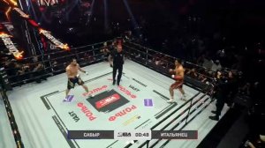 Сабыр против Итальянца на турнире IBA BARE KNUCKLE👊