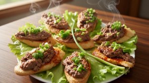 Очень вкусный паштет из куриной печени в домашних условиях. Простой, вкусный рецепт паштета.