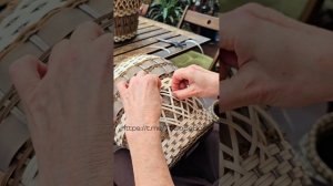 Мастер-класс "Декор для кашпо из ротанга "ПОЛЕ""